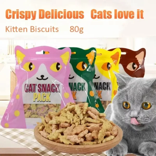 Cat Snacks Biscuits
