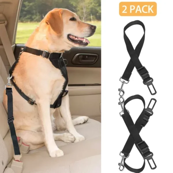 2-piece Dog Seat Belt