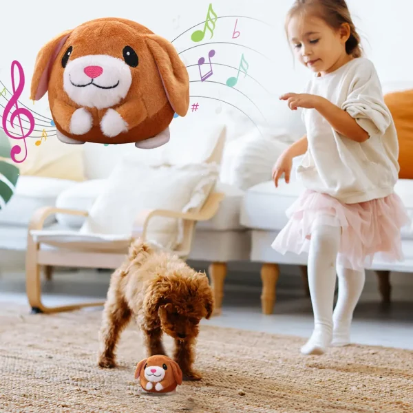 Active Moving Pet Plush Toy