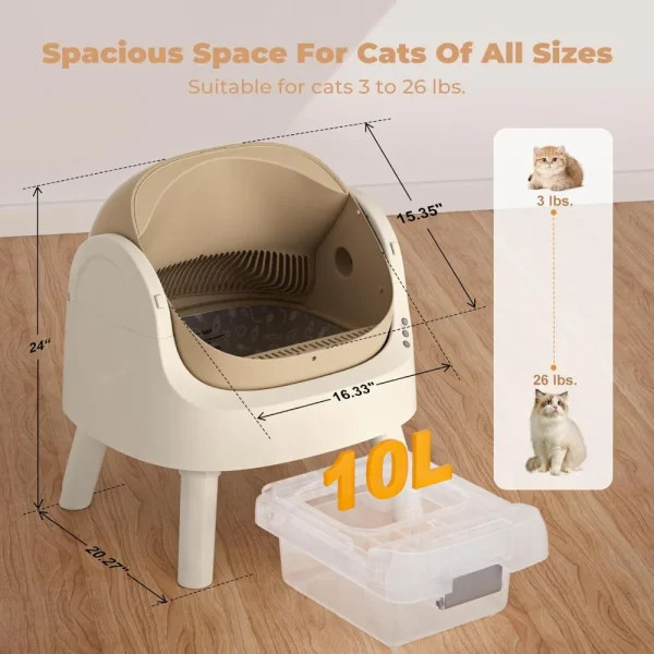 Self-Cleaning Automatic Cat Litter Box